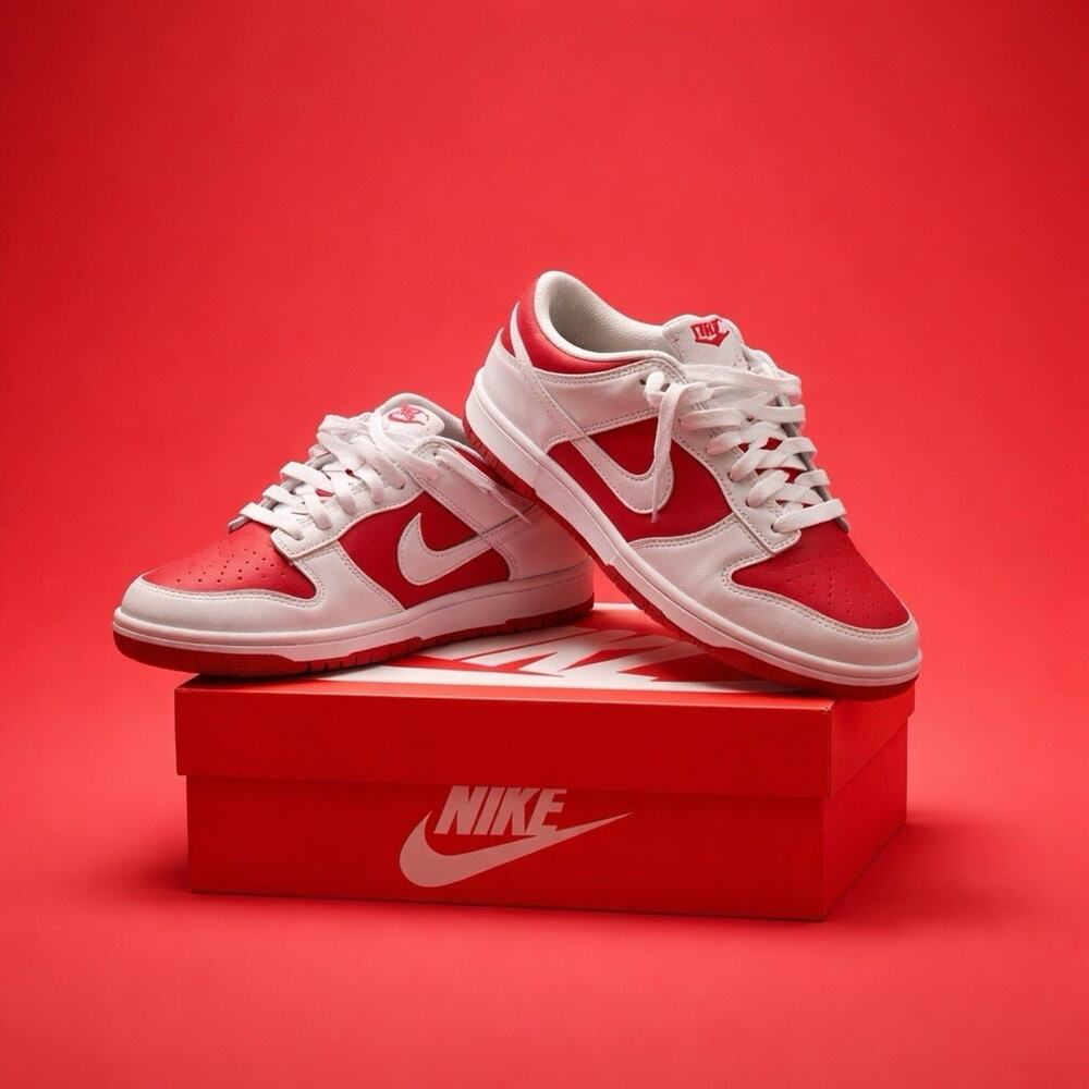 Nike Dunk Low Retro "University Red/White" Men's/Women's Shoes DD1391-600 6.5Y